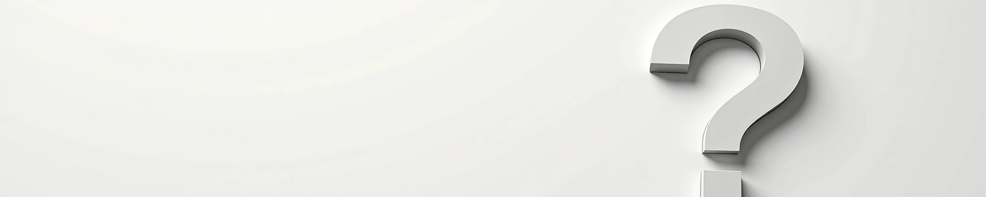 Immagine di sfondo con punto interrogativo che simboleggia domande e risposte